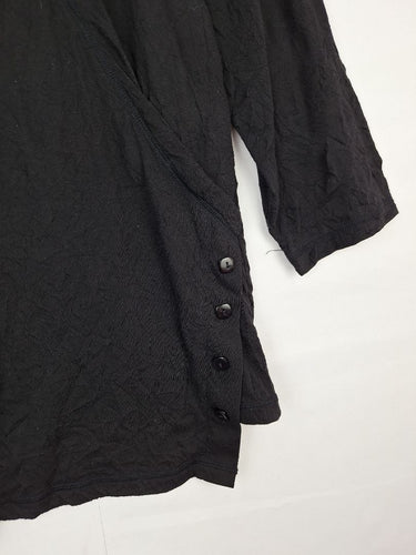 Second-Hand - Taking Shape Crumple Texture Cross Over Top Size S - SwapUp