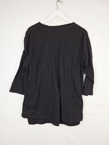 Second-Hand - Taking Shape Crumple Texture Cross Over Top Size S - SwapUp