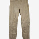Second-Hand - Blue Illusion Washed Olive Jean Style Pants Size S - SwapUp