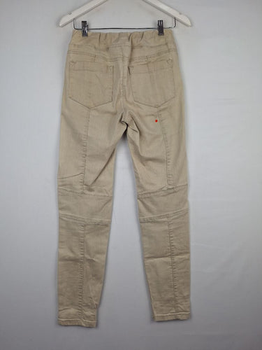 Second-Hand - Blue Illusion Washed Olive Jean Style Pants Size S - SwapUp