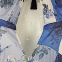 Second-Hand - Lover Rope Tie Halter Blue Floral Maxi Dress Size 12 - SwapUp
