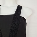Second-Hand - Wayne Cooper Beaded Bodice Cross Back Dress Size 10 - SwapUp