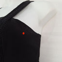 Second-Hand - Wayne Cooper Beaded Bodice Cross Back Dress Size 10 - SwapUp