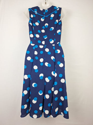 Second-Hand - Review Double dot Navy Dress Size 8 - SwapUp