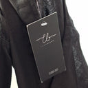 Second-Hand - Turn Black Ink Black Floaty Midi Dress Size M - SwapUp