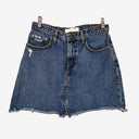 Second-Hand - Nobody Denim Classic Blue Denim Skirt Size 12 - SwapUp