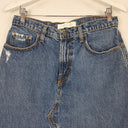 Second-Hand - Nobody Denim Classic Blue Denim Skirt Size 12 - SwapUp