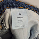 Second-Hand - Nobody Denim Classic Blue Denim Skirt Size 12 - SwapUp
