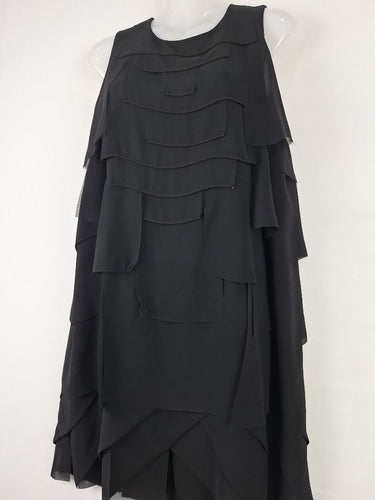 Second-Hand - Willow Night Out Tiered Ruffle Mini Dress Size 14 - SwapUp
