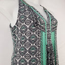Second-Hand - Hale Bob Tiled Embellished Comfortable Shift Mini Dress Size M - SwapUp