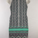 Second-Hand - Hale Bob Tiled Embellished Comfortable Shift Mini Dress Size M - SwapUp