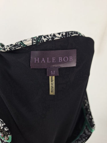 Second-Hand - Hale Bob Tiled Embellished Comfortable Shift Mini Dress Size M - SwapUp