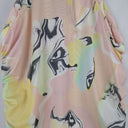 Second-Hand - Cue Pastel Marble Swirl Tank Top Size 14 - SwapUp