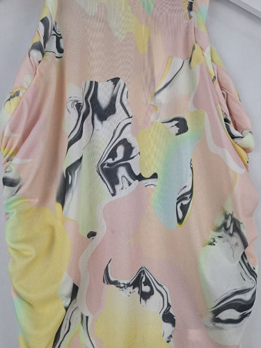 Second-Hand - Cue Pastel Marble Swirl Tank Top Size 14 - SwapUp
