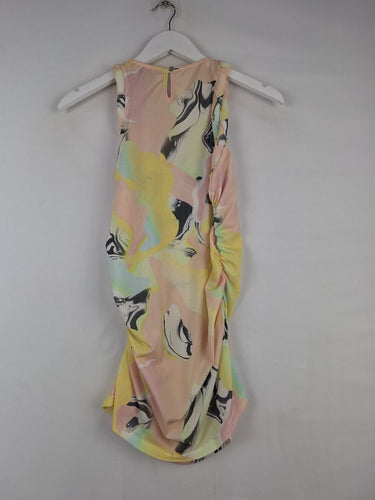 Second-Hand - Cue Pastel Marble Swirl Tank Top Size 14 - SwapUp