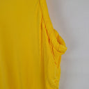 Second-Hand - Cue Sunshine Yellow Twist Trim Top Size 16 - SwapUp