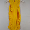 Second-Hand - Cue Sunshine Yellow Twist Trim Top Size 16 - SwapUp