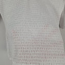 Second-Hand - Witchery Pure White Balloon Sleeve Shirred Top Size S - SwapUp