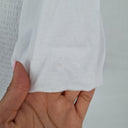 Second-Hand - Witchery Pure White Balloon Sleeve Shirred Top Size S - SwapUp