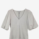 Second-Hand - Witchery Elevated Shirred Gathered Sleeve Top Size S - SwapUp