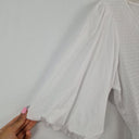 Second-Hand - Witchery Elevated Shirred Gathered Sleeve Top Size S - SwapUp