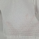 Second-Hand - Witchery Elevated Shirred Gathered Sleeve Top Size S - SwapUp