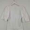 Second-Hand - Witchery Elevated Shirred Gathered Sleeve Top Size S - SwapUp