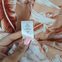 Second-Hand - Witchery Classic Peach Toned Summer Midi Dress Size 8 - SwapUp