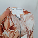 Second-Hand - Witchery Classic Peach Toned Summer Midi Dress Size 8 - SwapUp