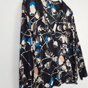 Second-Hand - Jigsaw Elegant Collared Mesh Trimmed Blouse Size 12 - SwapUp
