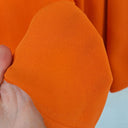 Second-Hand - Country Road Tangerine Gathered Essential Office Top Size 10 - SwapUp