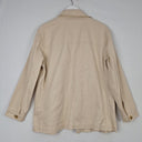 Second-Hand - Whistles Stylish Latte Cotton Twill Jacket Size 10 - SwapUp