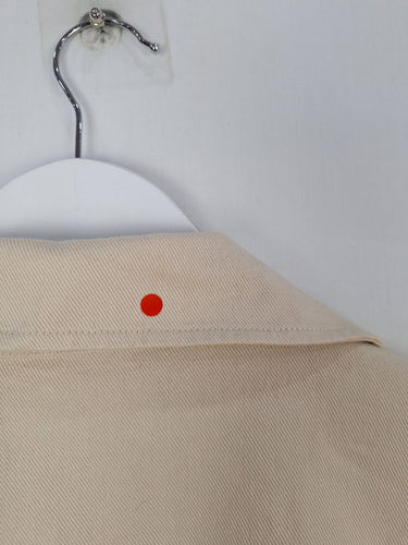 Second-Hand - Whistles Stylish Latte Cotton Twill Jacket Size 10 - SwapUp
