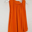 Second-Hand - Country Road Tangerine Gathered Essential Office Top Size 10 - SwapUp