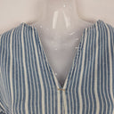 Second-Hand - Kireina Blue Stripe Denim Midi Dress Size S - SwapUp