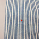 Second-Hand - Kireina Blue Stripe Denim Midi Dress Size S - SwapUp