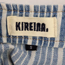 Second-Hand - Kireina Blue Stripe Denim Midi Dress Size S - SwapUp