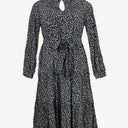 Second-Hand - Witchery Navy Ditsy Floral Maxi Dress Size 10 - SwapUp