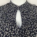 Second-Hand - Witchery Navy Ditsy Floral Maxi Dress Size 10 - SwapUp