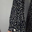 Second-Hand - Witchery Navy Ditsy Floral Maxi Dress Size 10 - SwapUp