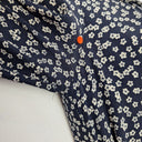 Second-Hand - Witchery Navy Ditsy Floral Maxi Dress Size 10 - SwapUp
