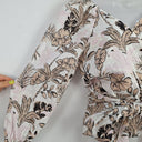 Second-Hand - Witchery Jungle Print Wrap Top Size 8 - SwapUp