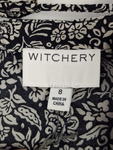 Second-Hand - Witchery Breezy Sleek Summer Blouse Size 8 - SwapUp