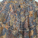 Second-Hand - Witchery Relaxed Paisley Printed Blouse Size 8 - SwapUp