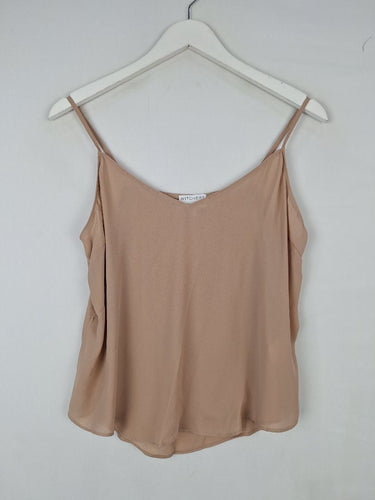 Second-Hand - Witchery Shirred Leopard Flowy Sleeved Blouse Size 8 - SwapUp