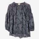 Second-Hand - Witchery Relaxed Slate Sheer Blouse Size 8 - SwapUp
