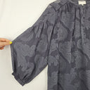 Second-Hand - Witchery Relaxed Slate Sheer Blouse Size 8 - SwapUp