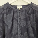 Second-Hand - Witchery Relaxed Slate Sheer Blouse Size 8 - SwapUp