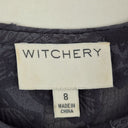 Second-Hand - Witchery Relaxed Slate Sheer Blouse Size 8 - SwapUp