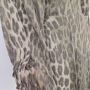 Second-Hand - Witchery Jungle Balloon Sleeve Wrap Dress Size 8 - SwapUp